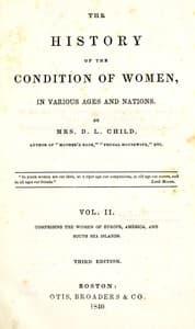 The history of the condition of women, in various ages and nations (vol. 2 of 2)