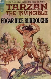 Tarzan the invincible book cover