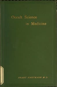 Occult science in medicine book cover