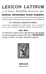 Lexicon Latinum book cover