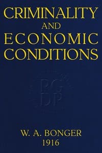 Criminality and economic conditions