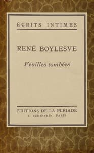 Feuilles tombées