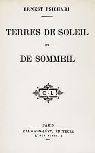 Terres de soleil et de sommeil