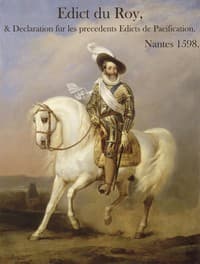 Edict du Roy, & Declaration sur les precedents Edicts de Pacification