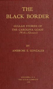 The black border book cover