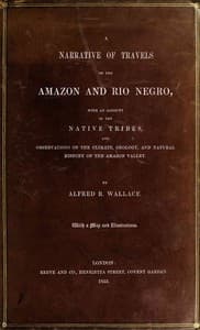 A narrative of travels on the Amazon and Rio Negro, book cover