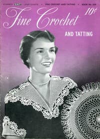 Fine crochet and tatting