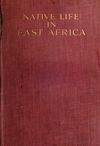 Native life in East Africa