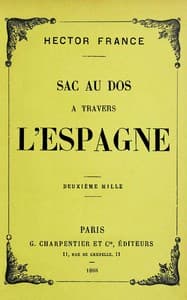 Sac au dos à travers l'Espagne