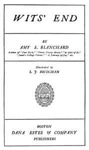 Wits' End book cover
