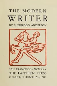 The modern writer