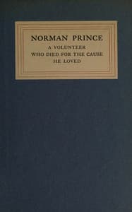 Norman Prince book cover