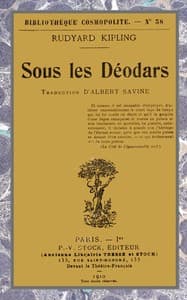 Sous les déodars book cover