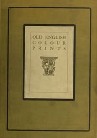 Old English colour prints