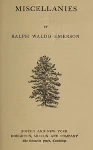 Miscellanies book cover