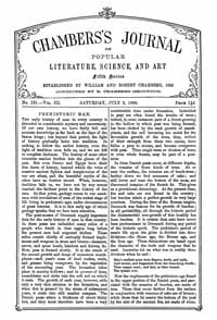 Chambers's journal of popular literature, science, and art, fifth series, no. 131, vol. III, July 3, 1886 book cover