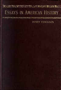 Essays in American history book cover