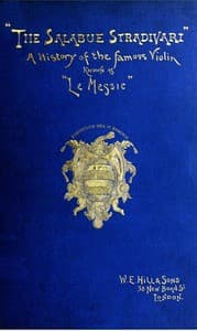 The Salabue Stradivari book cover