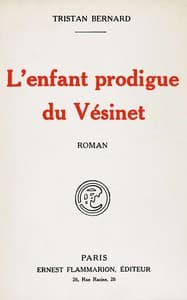 L'enfant prodigue du Vésinet: roman