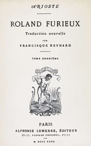 Roland Furieux, tome 2 book cover