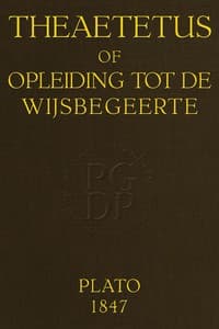 Theaetetus book cover