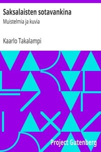 Saksalaisten sotavankina book cover