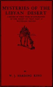 Mysteries of the Libyan Desert book cover