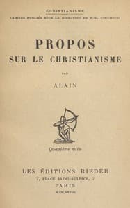 Propos sur le christianisme
