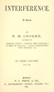 Interference book cover