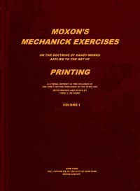 Moxon's mechanick exercises, volume 1 (of 2)