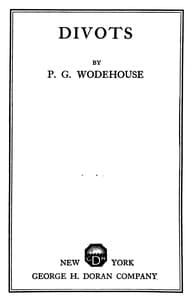 Divots book cover
