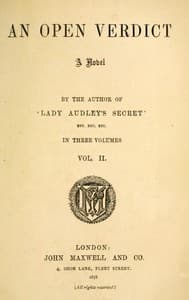 An open verdict