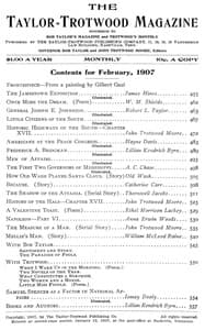 The Taylor-Trotwood Magazine, Vol. IV, No. 5, February 1907