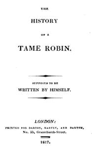 The history of a tame robin
