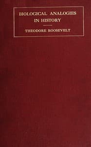 Biological analogies in history book cover