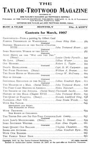 The Taylor-Trotwood Magazine, Vol. IV, No. 6, March 1907