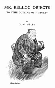 Mr. Belloc objects to "The outline of history" book cover