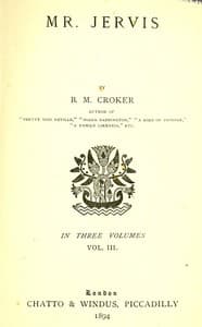 Mr. Jervis, Vol. 3 (of 3) book cover