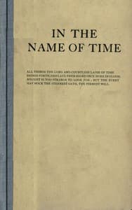 In the name of Time