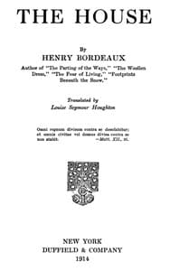 The house book cover