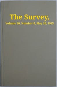 The Survey, Volume 30, Number 6, May 10, 1913 book cover