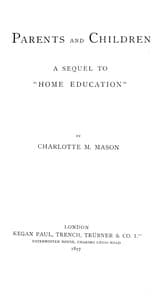 Parents and children book cover