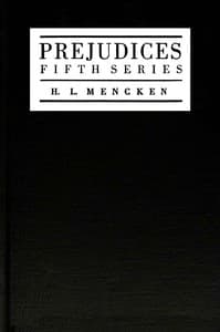 Prejudices, fifth series