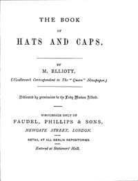 The book of hats and caps