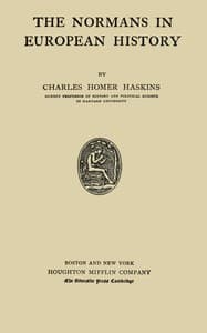 The Normans in European history book cover