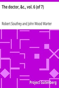The doctor, &c., vol. 6 (of 7) book cover