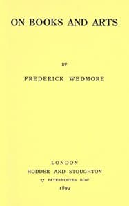 On books and arts book cover