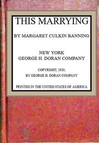 This marrying book cover
