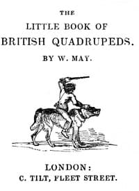 The little book of British quadrupeds book cover