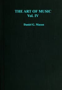 The art of music, Vol. 04 (of 14)